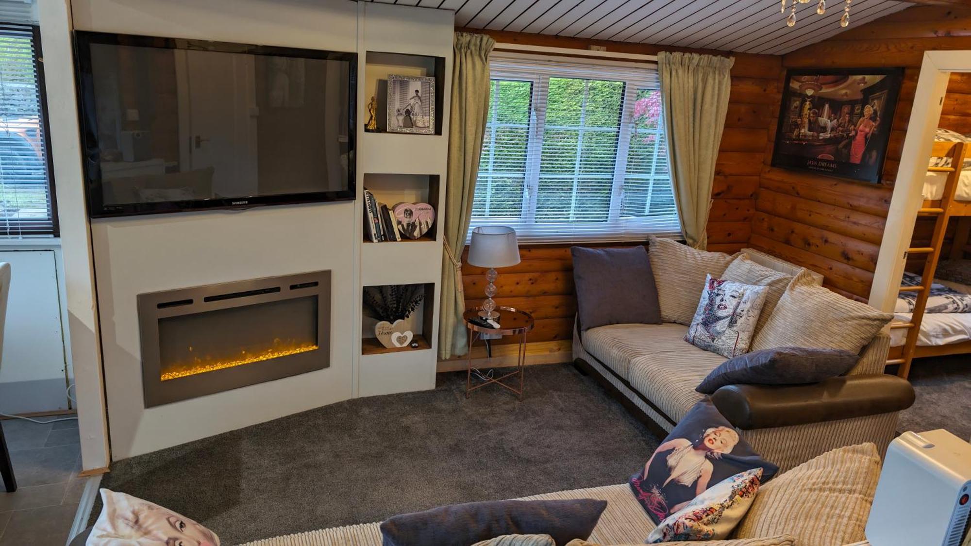 Snowdonia Log Cabin 2 Vila Trawsfynydd Exterior foto