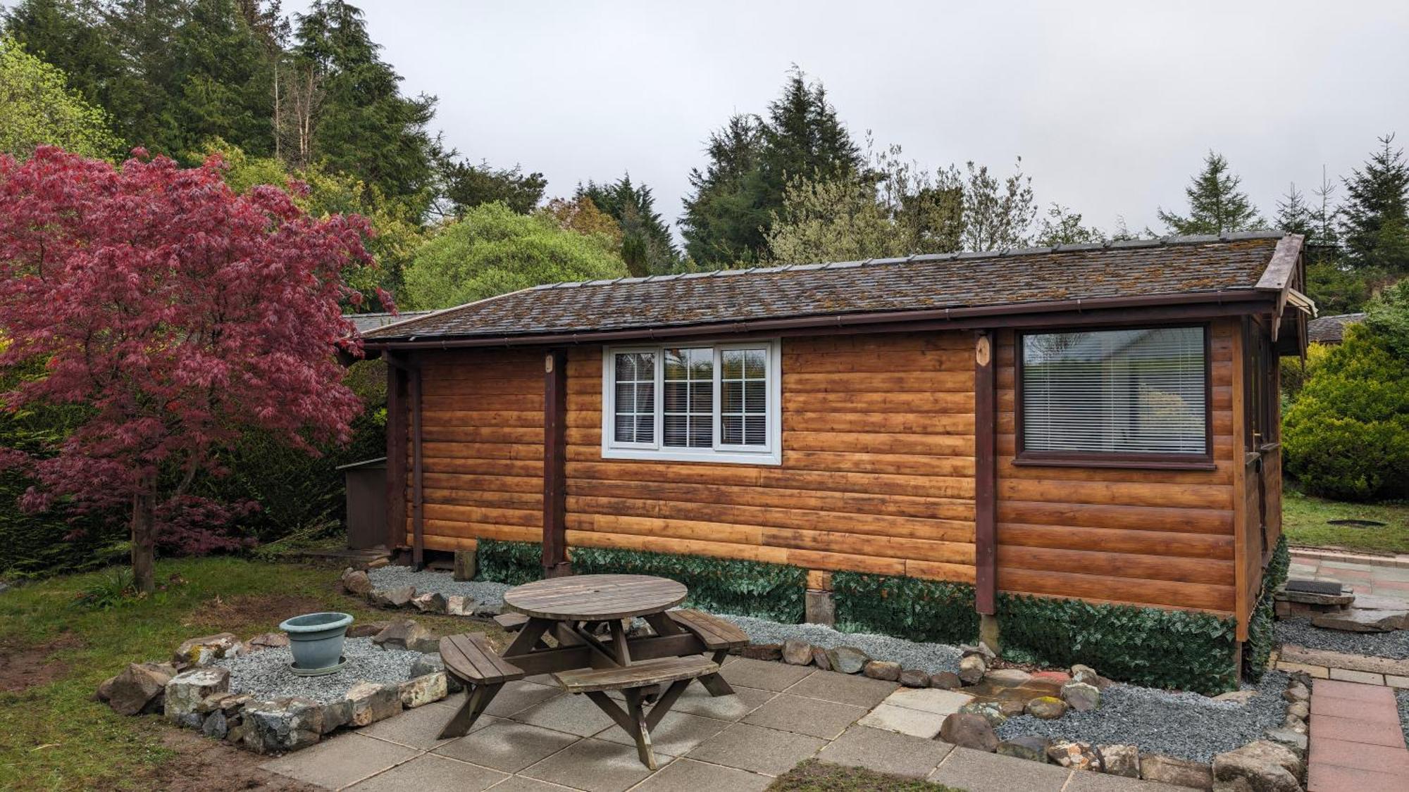 Snowdonia Log Cabin 2 Vila Trawsfynydd Exterior foto